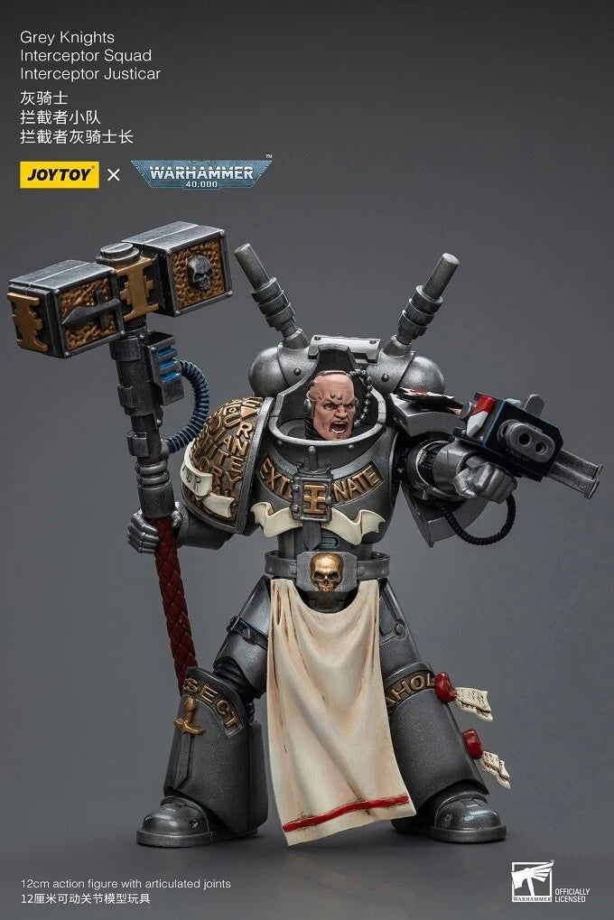 JoyToy Grey Knights Justicar – Warhammer 40,000 1/18 Scale Figure