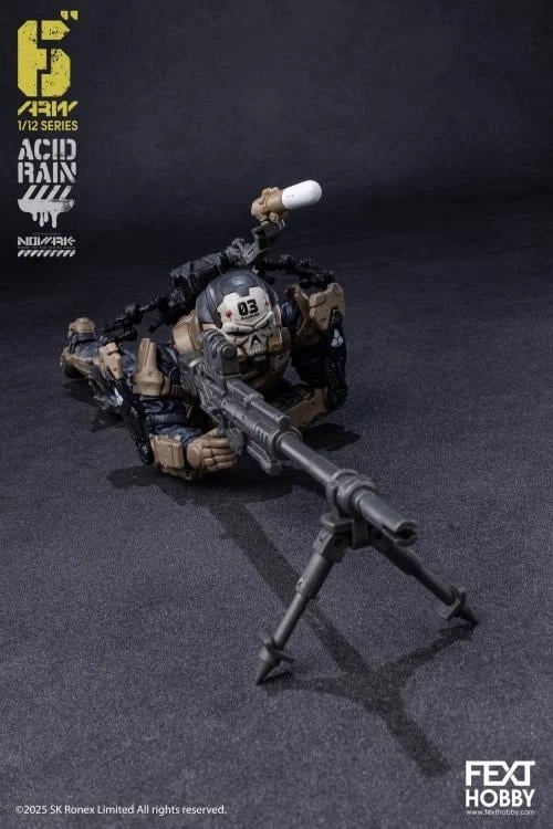 Acid Rain World: Novark Wave 1 four figures Fext 1/12 Scale Action Figures UK