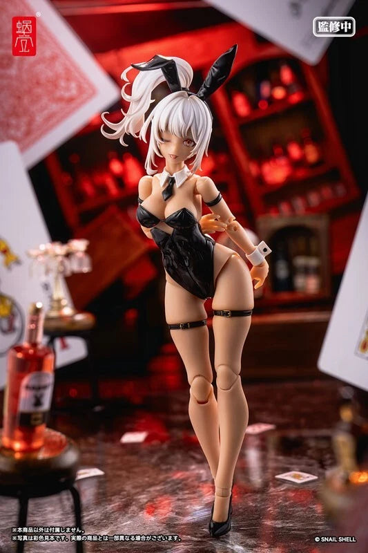 Snail Shell Bunny Girl Eileen Black Variant 1/12 Scale Action Figure