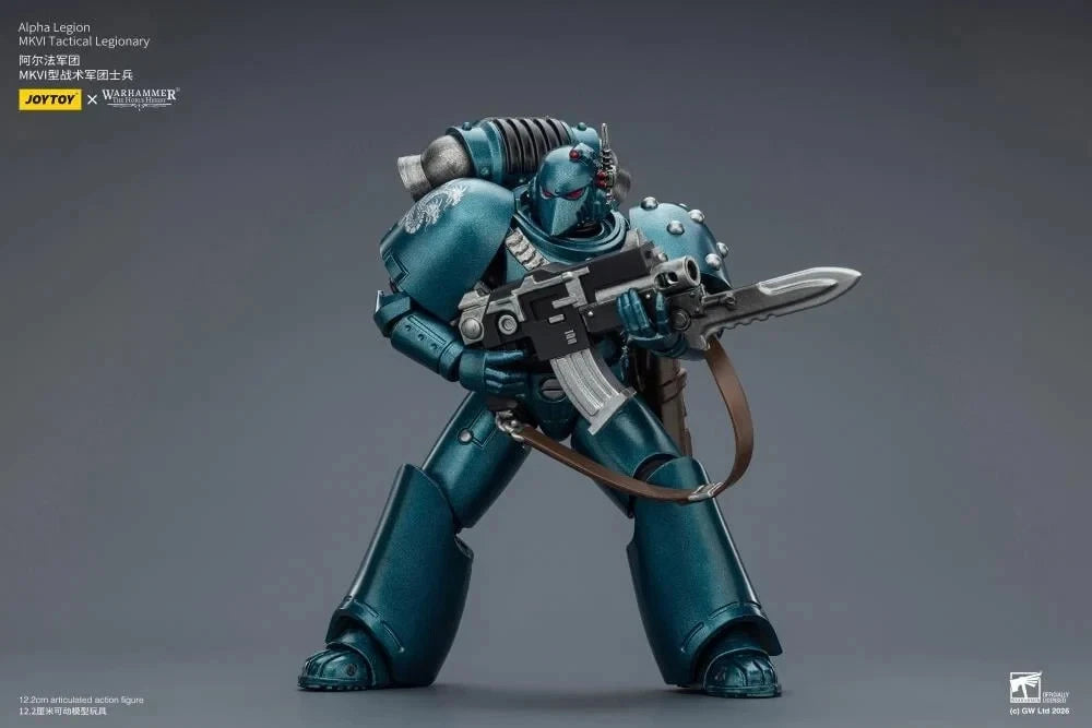 Warhammer 40k Joytoy Alpha Legion Legionary Horus Heresy MkVI 30k 1 18 UK