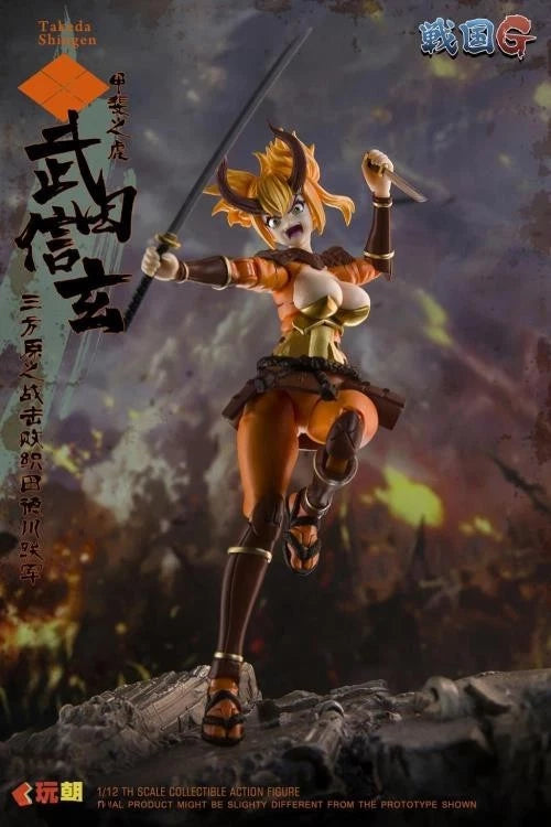 KEEPGOING Sengoku G Series Takeda Shingen Action Figure