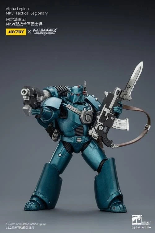 Warhammer 40k Joytoy Alpha Legion Legionary Horus Heresy MkVI 30k 1 18 UK