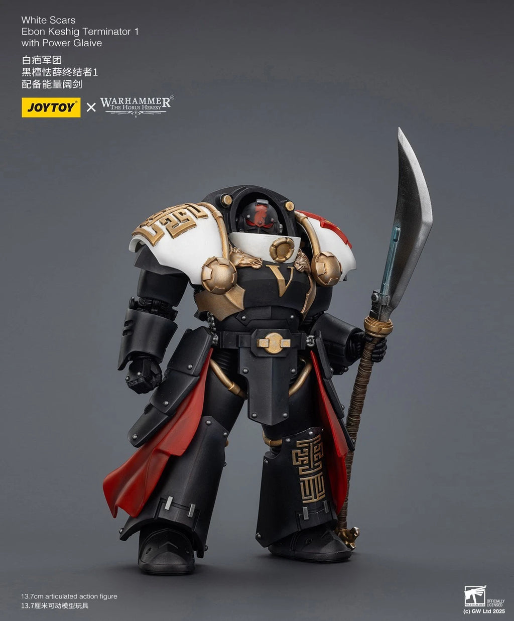 Warhammer: The Horus Heresy JoyToy White Scars Ebon Keshig Terminator #1 1/18 Scale Action Figure