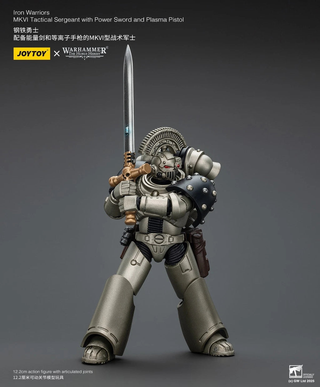 JoyToy Iron Warriors MKVI Tactical Sergeant – Warhammer: The Horus Heresy 1/18 Scale Figure
