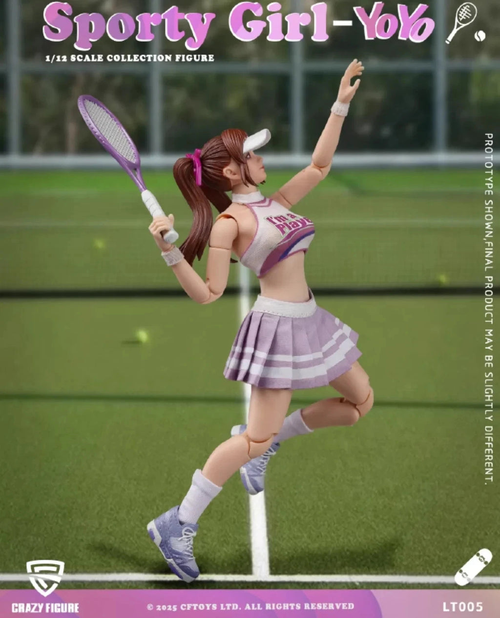 CFtoys Crazy Figure Sporty Girl Yoyo 1/12 Scale Action Figure UK