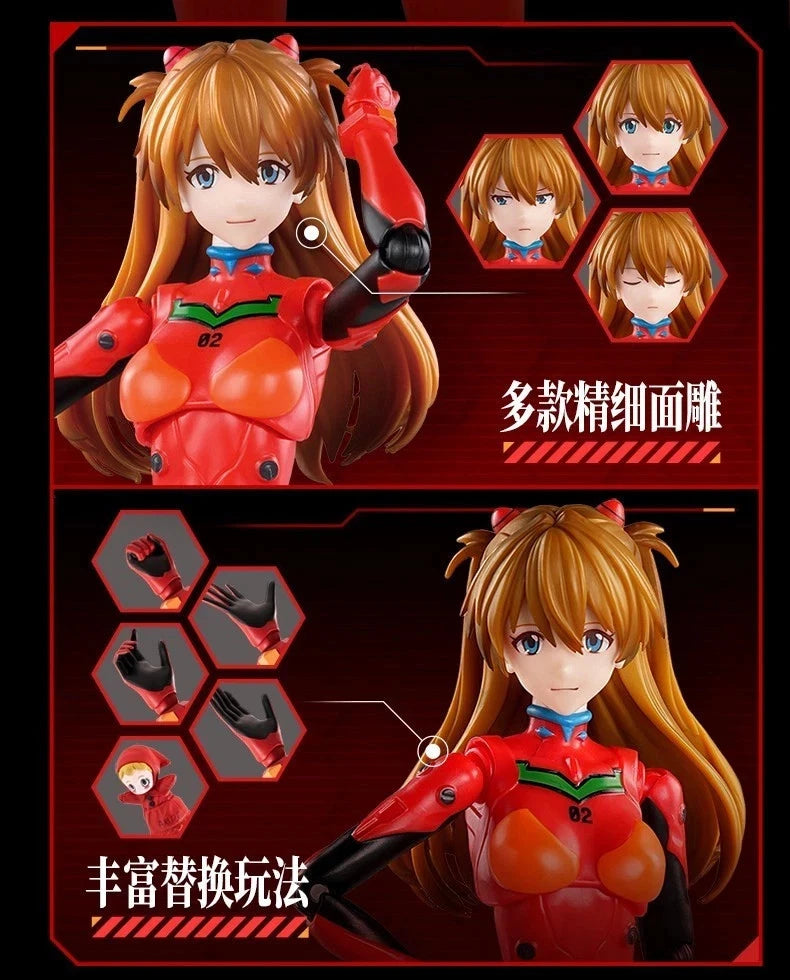 Blokees Asuka Langley Soryu Evangelion cockpit 1/12 action figure kit UK