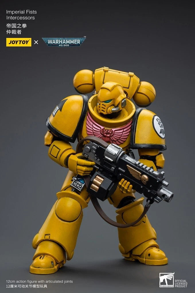 Warhammer 40K JoyToy Imperial Fists Intercessor 1/18 Scale Action Figure