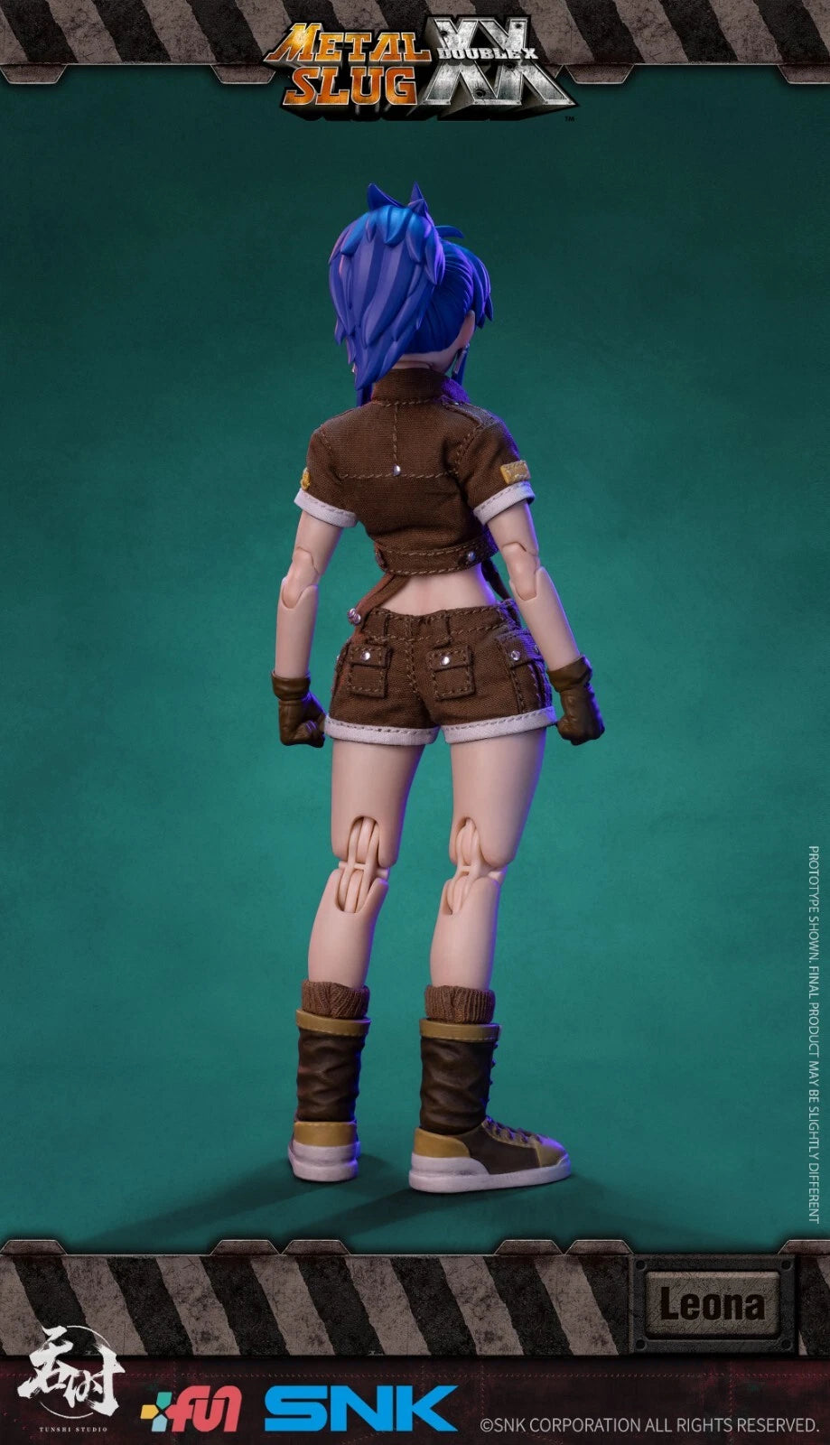 Tunshi Studio Metal Slug XX Leona Heidern 1/12 Scale Action Figure