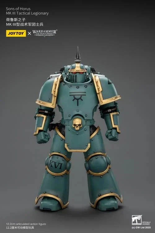 Warhammer 40k Joytoy Sons of Horus Legionary Horus Heresy MkIII 30k 1 18 UK