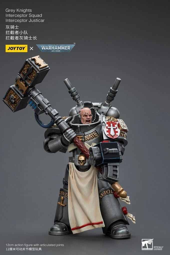 JoyToy Grey Knights Justicar – Warhammer 40,000 1/18 Scale Figure