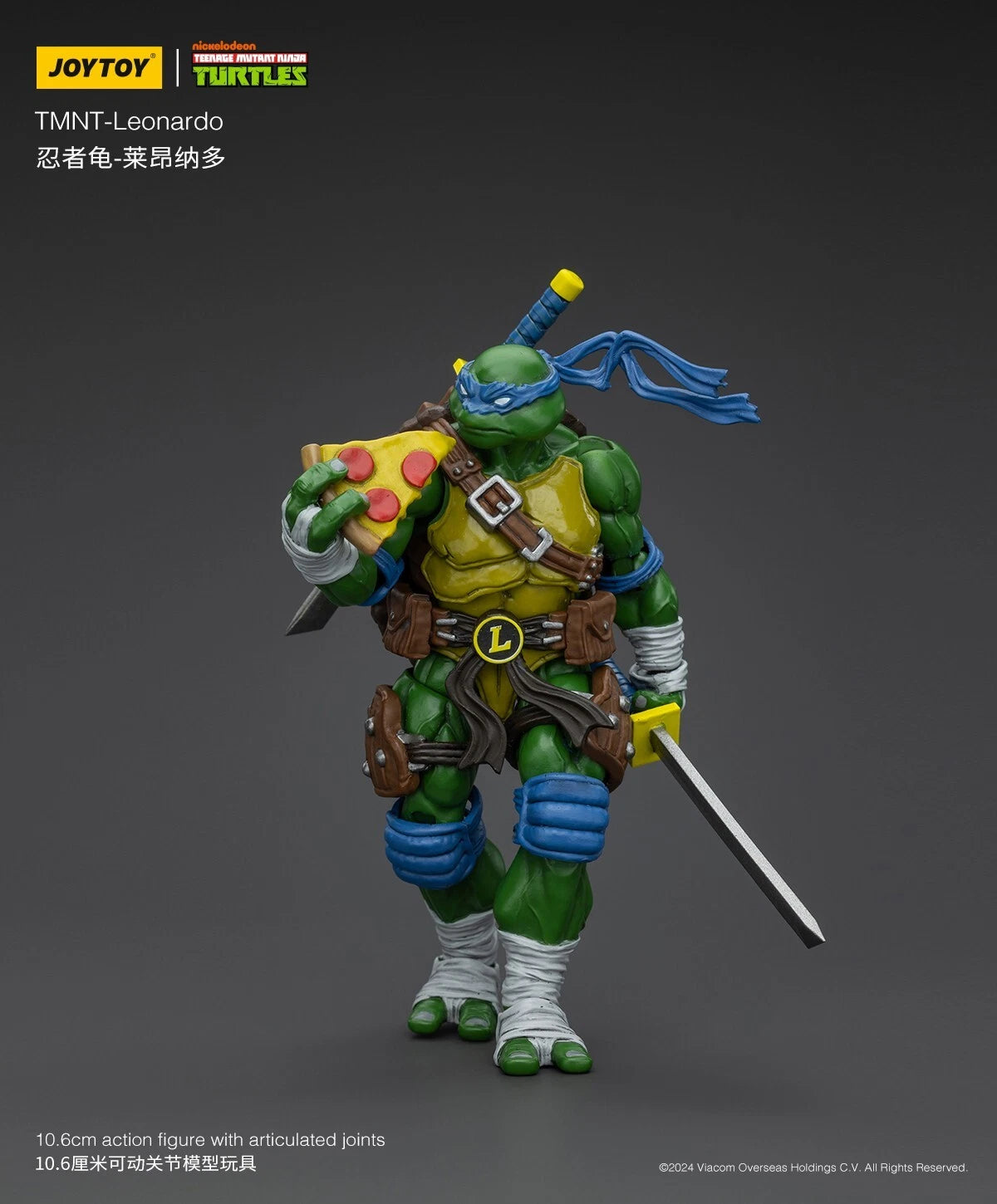 JoyToy Source Teenage Mutant Ninja Turtles Leonardo 1/18 Scale Action Figure