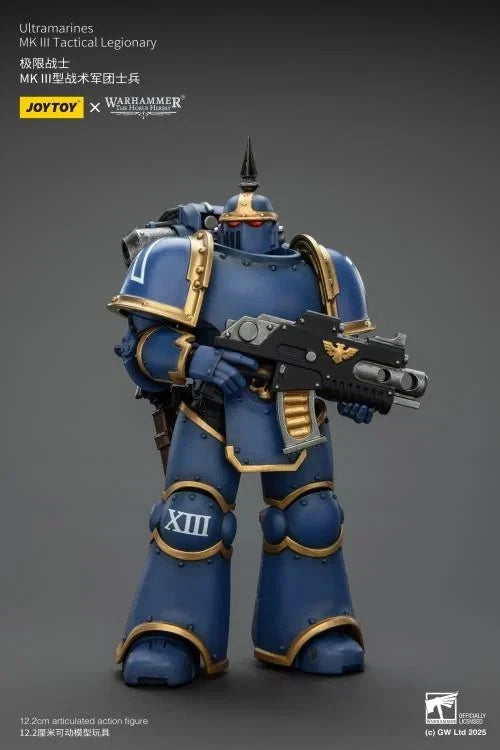 JoyToy Ultramarines MKIII Tactical Legionary – Warhammer: The Horus Heresy 1/18 Scale Figure