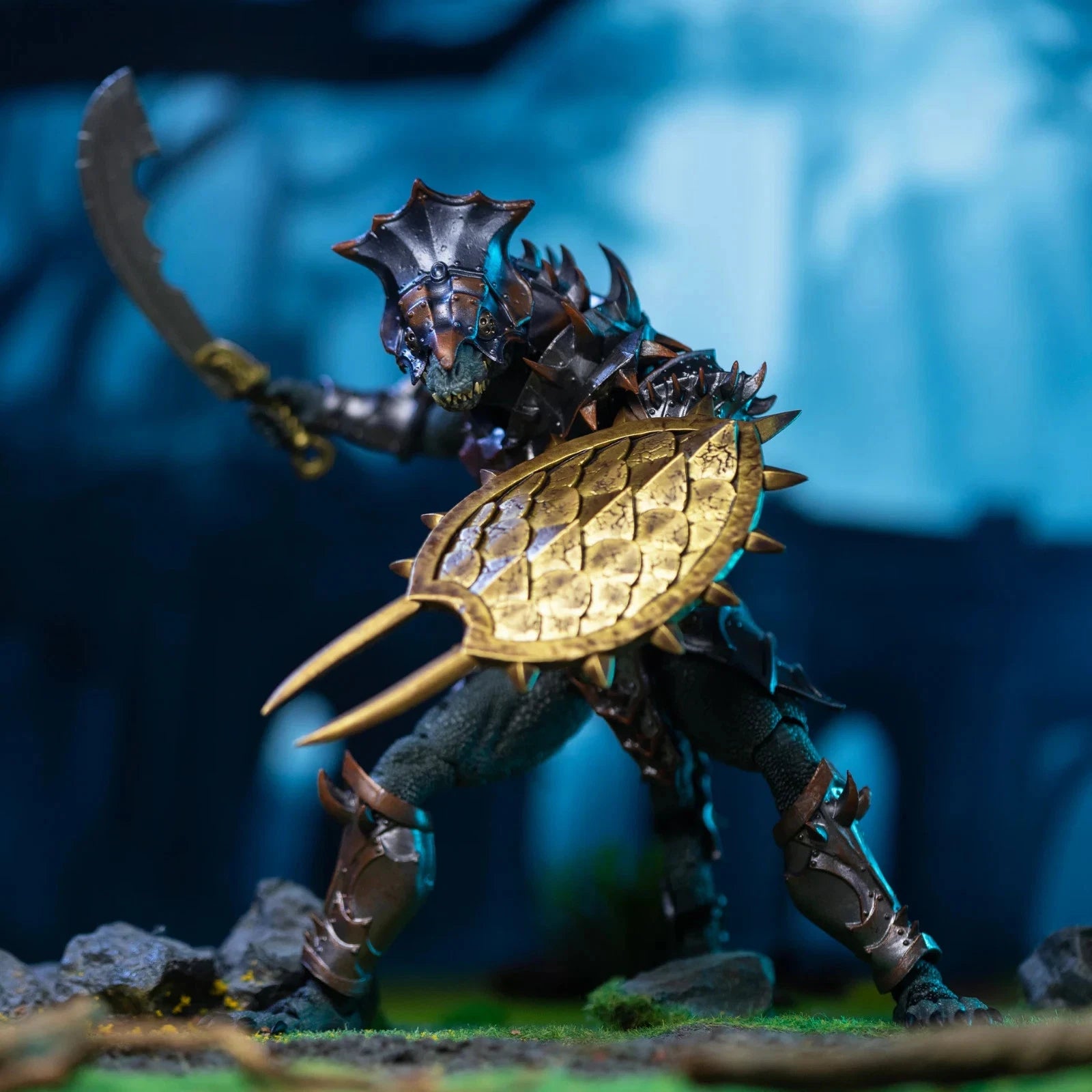 Harvinger Studio Nin Vilimir Savage Crucible 6-7 Inch Scale Action Figure