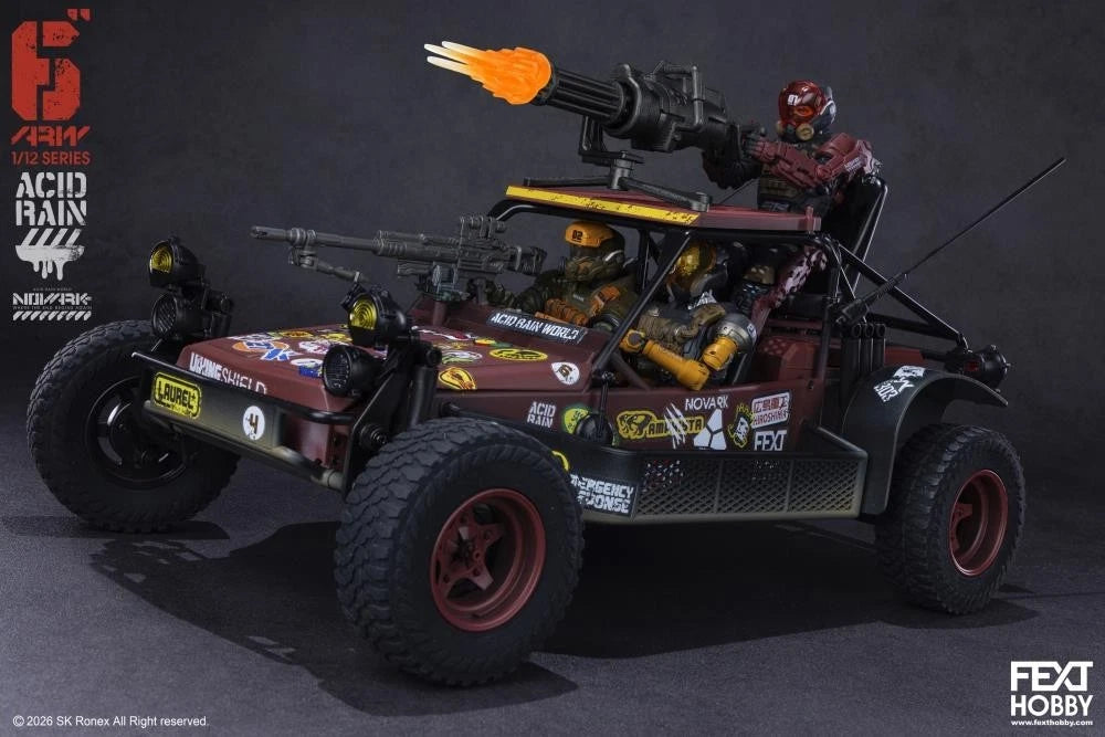 Acid Rain World: Novark FXH-AR-001 Red Locust 1/12 Scale Vehicle UK