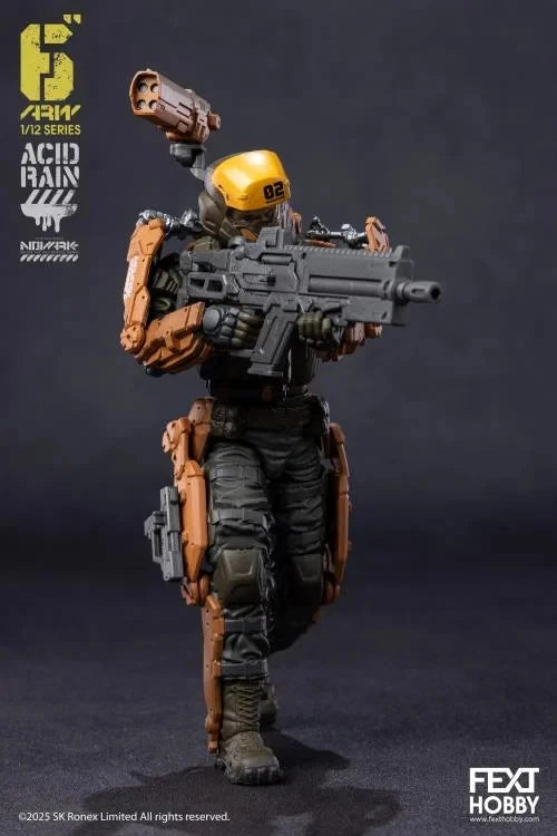 Acid Rain World: Novark FXH-AR-002 War Banner 1/12 Scale Action Figure UK