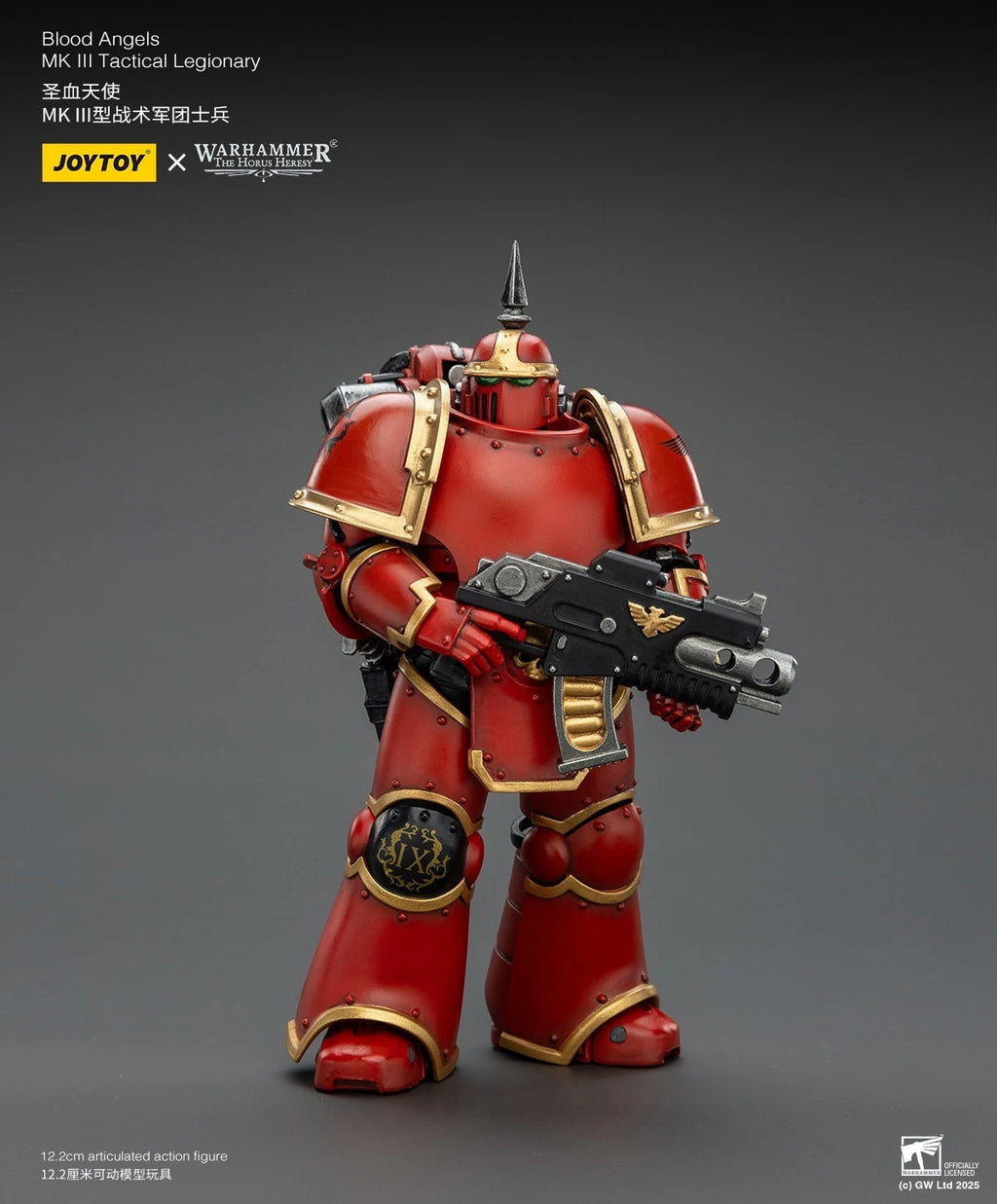 JoyToy Blood Angels MKIII Tactical Legionary – Warhammer: The Horus Heresy 1/18 Scale Figure