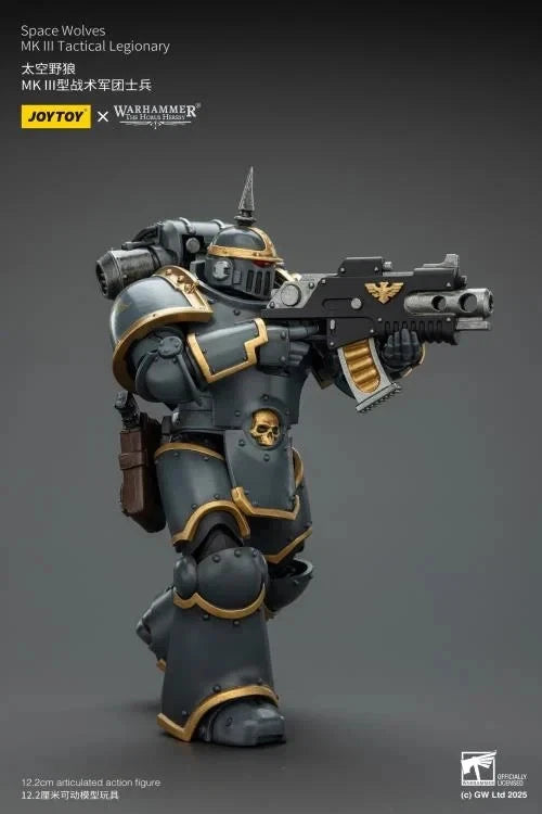 Warhammer: The Horus Heresy JoyToy Space Wolves MKIII Tactical Legionary 1/18 Scale Action Figure