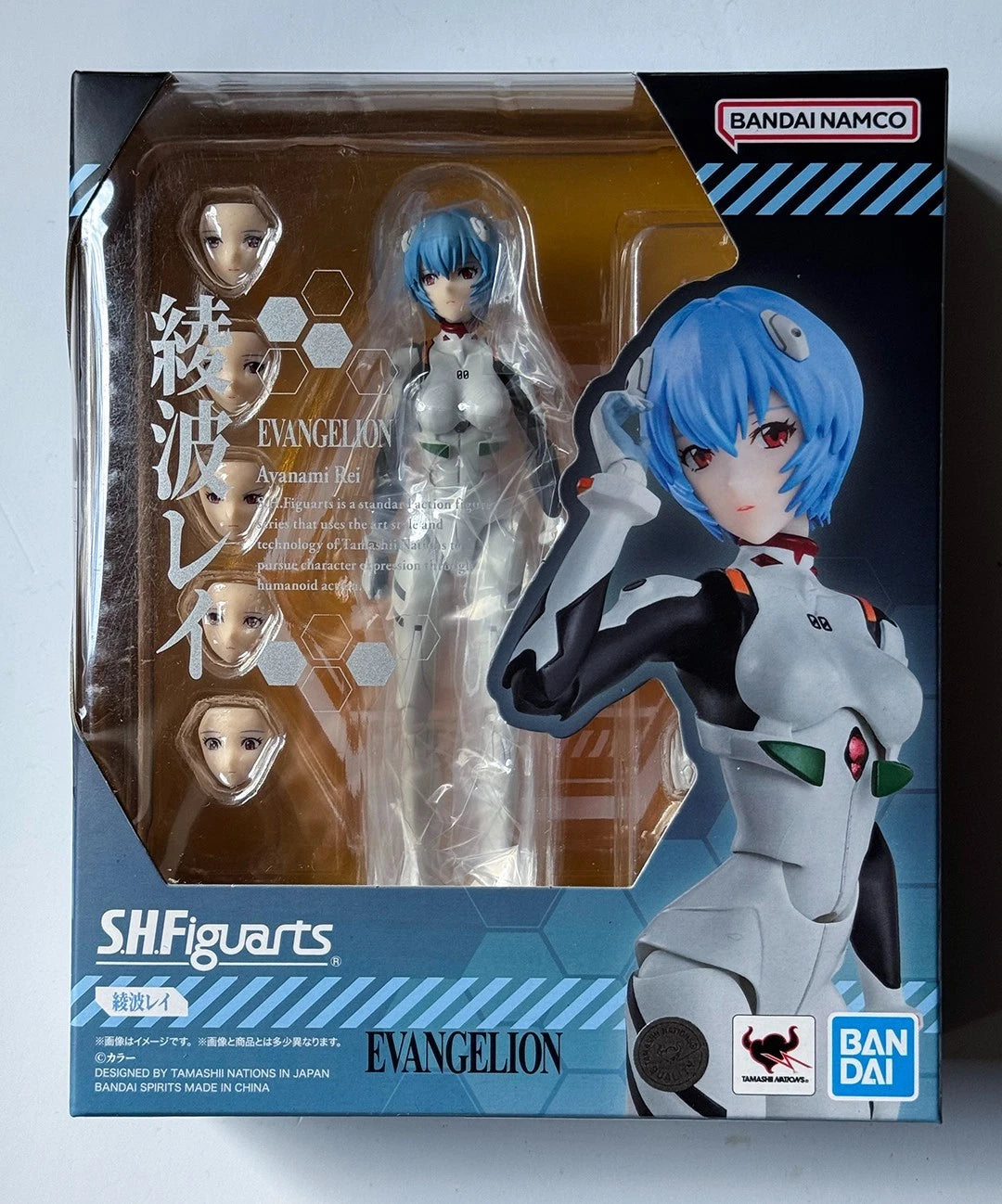 SH Figuarts Bandai Namco Rei Ayanami Evangelion Action Figure UK
