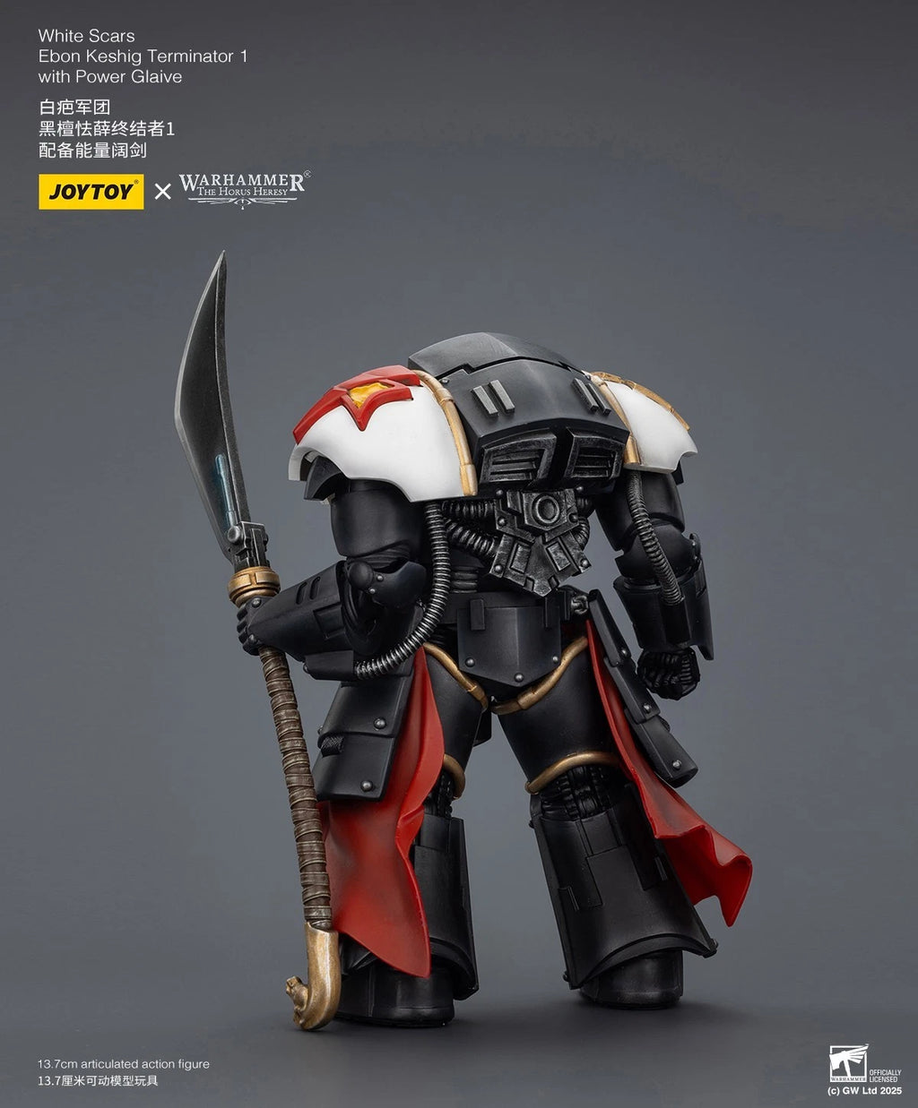 Warhammer: The Horus Heresy JoyToy White Scars Ebon Keshig Terminator #1 1/18 Scale Action Figure