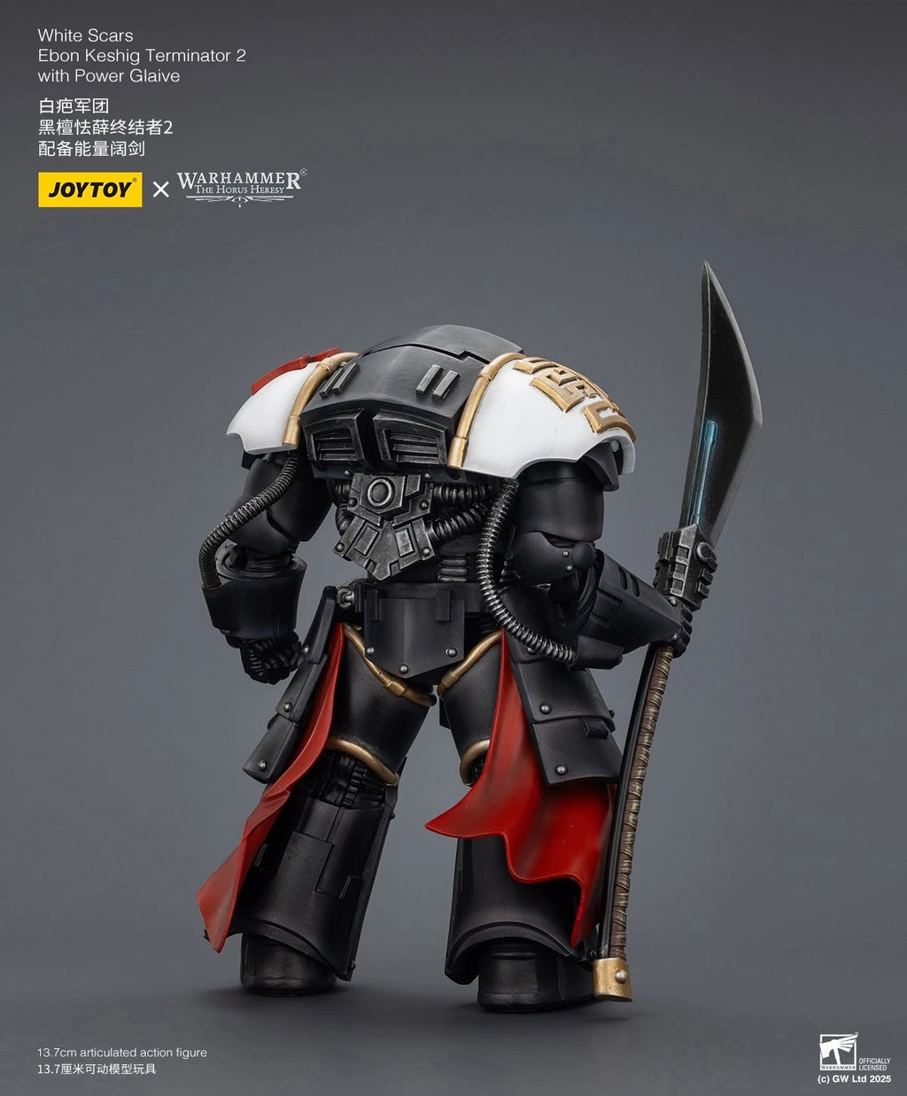 Warhammer: The Horus Heresy JoyToy White Scars Ebon Keshig Terminator 1/18 Scale Action Figure