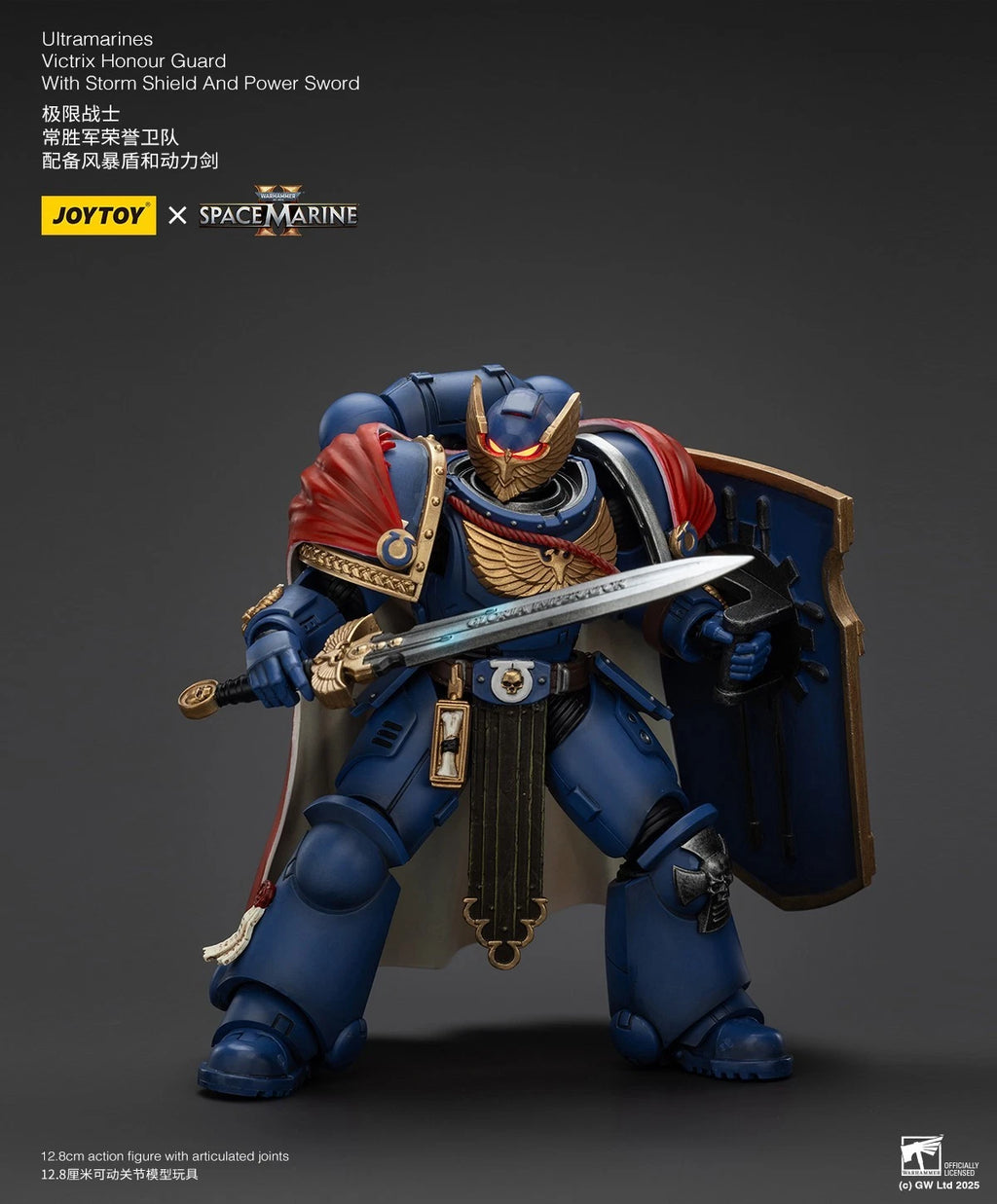 JoyToy Ultramarines Victrix Honour Guard – Warhammer 40,000: Space Marine 2 1/18 Scale Figure