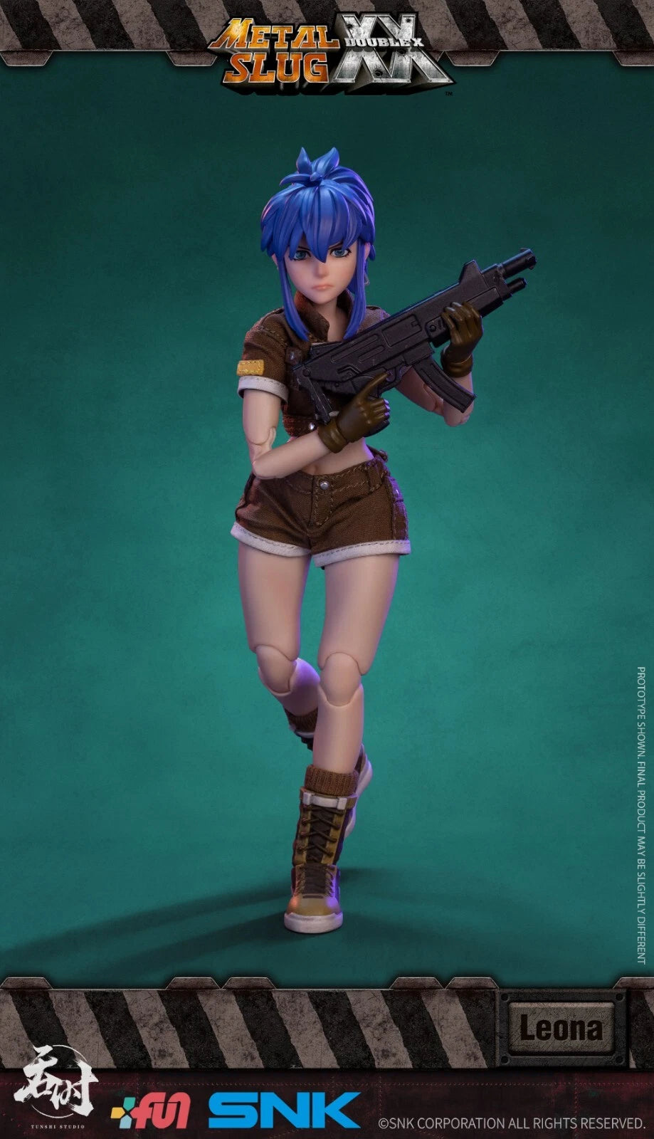 Tunshi Studio Metal Slug XX Leona Heidern 1/12 Scale Action Figure