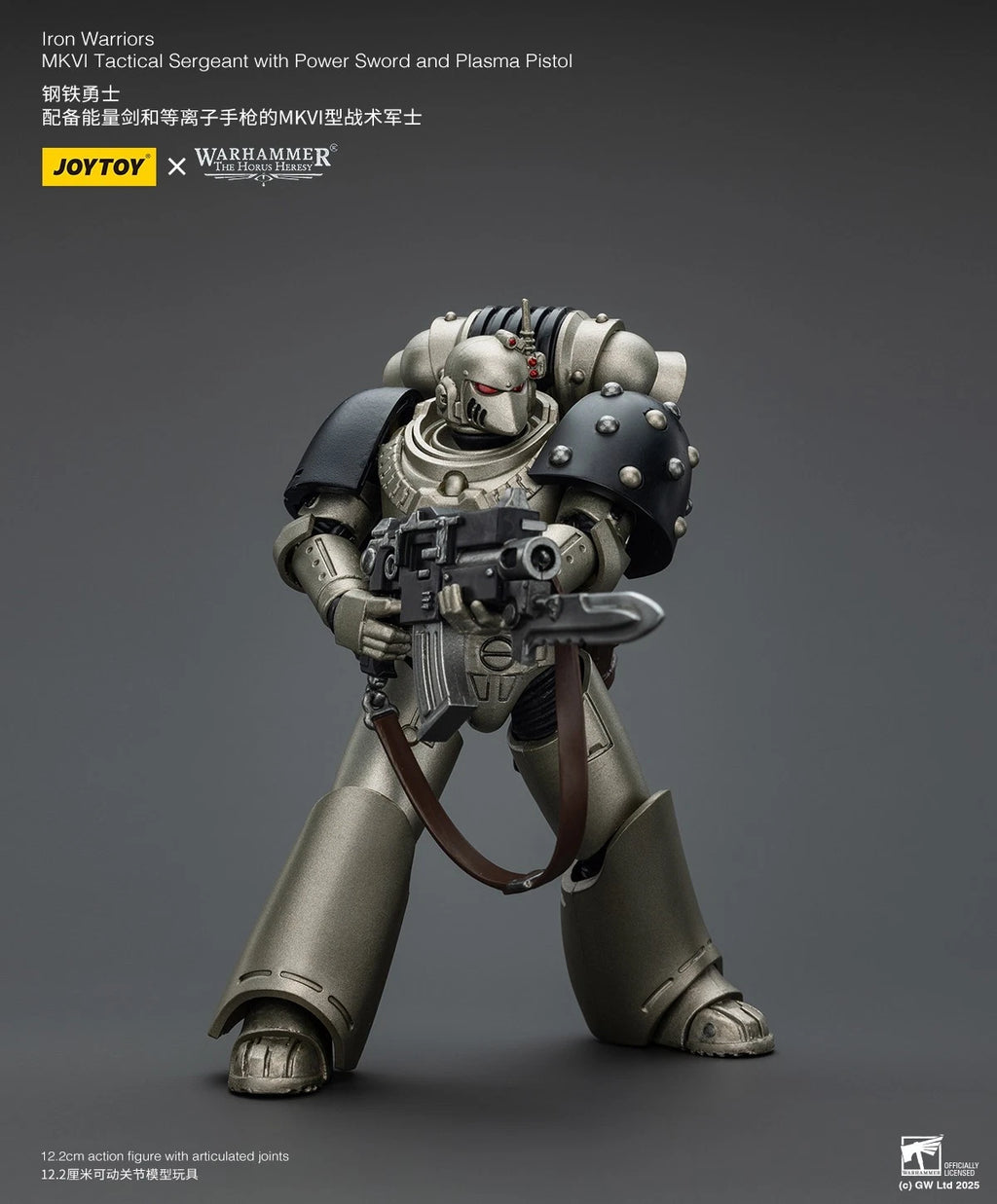 JoyToy Iron Warriors MKVI Tactical Sergeant – Warhammer: The Horus Heresy 1/18 Scale Figure