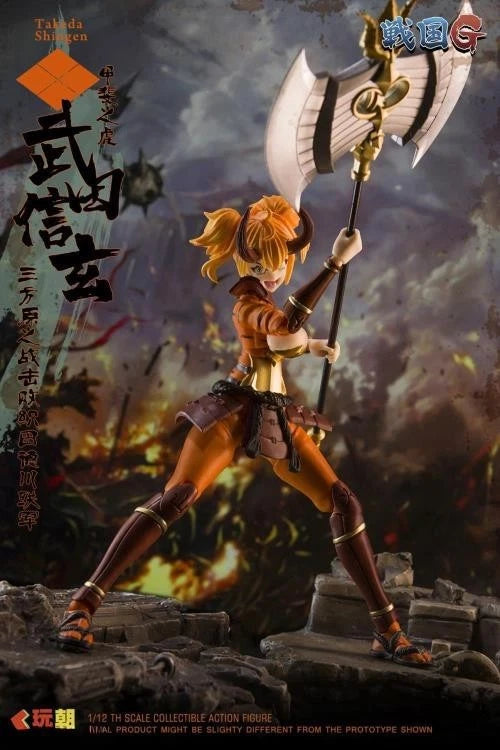 KEEPGOING Sengoku G Series Takeda Shingen Action Figure