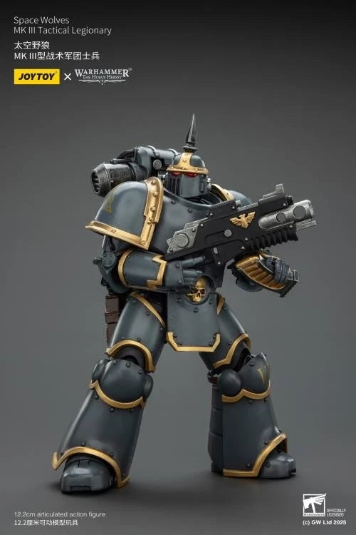 Warhammer: The Horus Heresy JoyToy Space Wolves MKIII Tactical Legionary 1/18 Scale Action Figure
