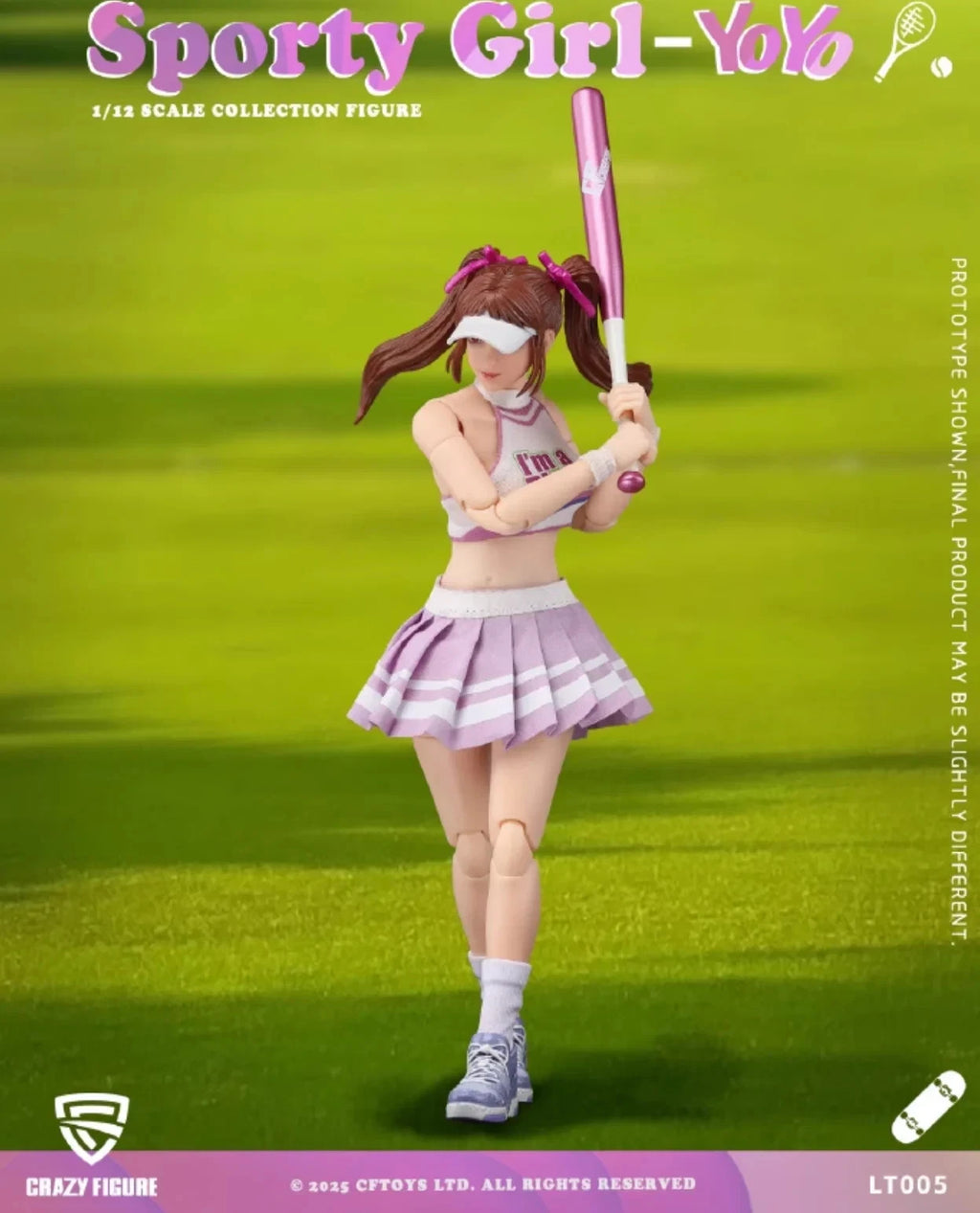 CFtoys Crazy Figure Sporty Girl Yoyo 1/12 Scale Action Figure UK