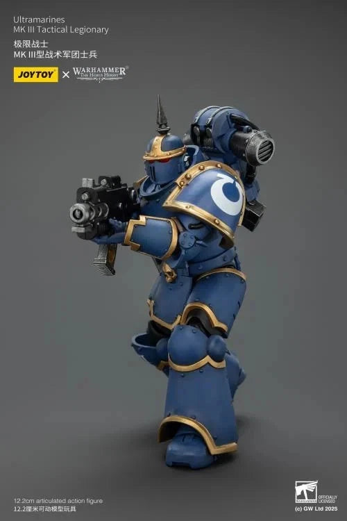 JoyToy Ultramarines MKIII Tactical Legionary – Warhammer: The Horus Heresy 1/18 Scale Figure