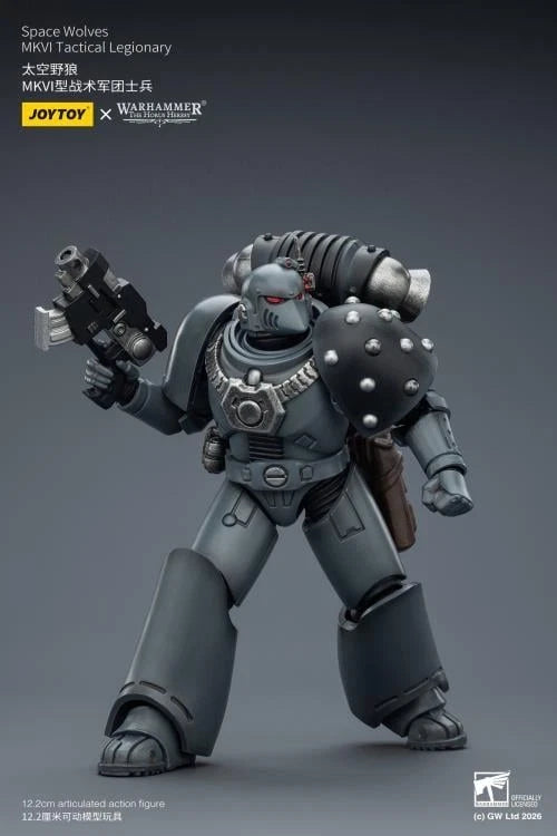 Warhammer: The Horus Heresy JoyToy Space Wolves MKVI Tactical Legionary 1/18 Scale Action Figure