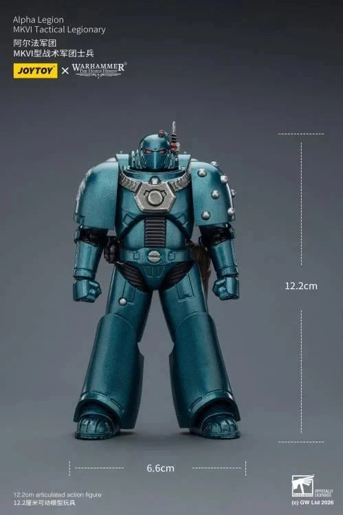 Warhammer 40k Joytoy Alpha Legion Legionary Horus Heresy MkVI 30k 1 18 UK