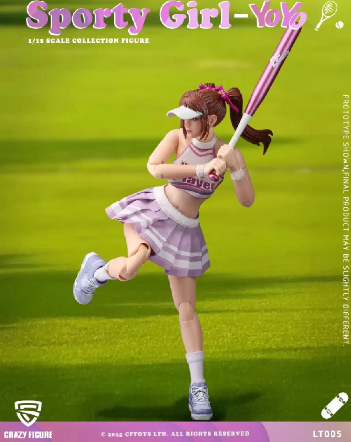CFtoys Crazy Figure Sporty Girl Yoyo 1/12 Scale Action Figure UK