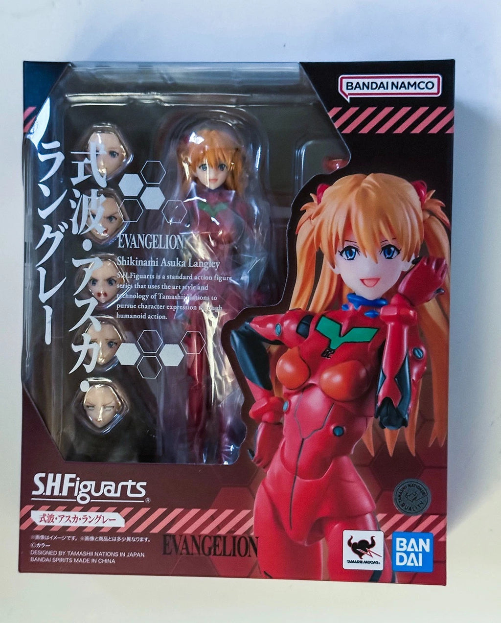 SH Figuarts Bandai Namco Asuka Langley Soryu Evangelion Action Figure UK
