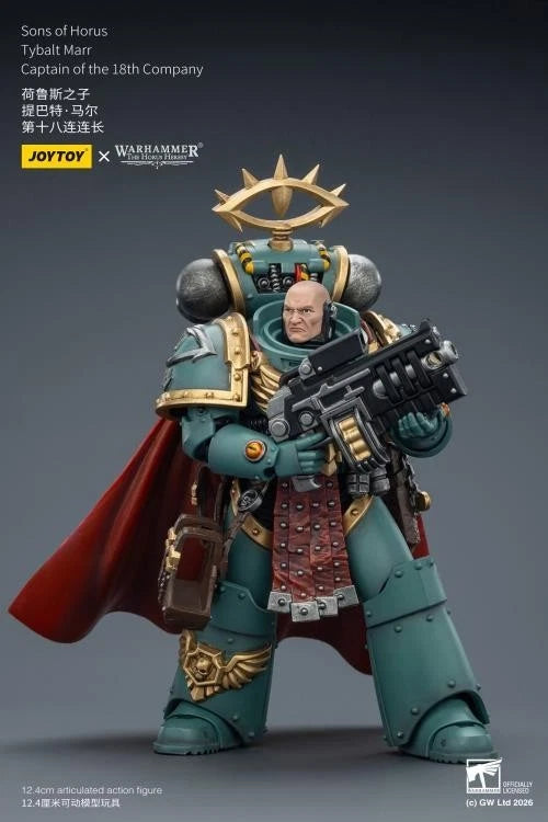 Warhammer 40k Joytoy Sons of Horus Captain Tybalt Marr 1 18 scale 30k UK