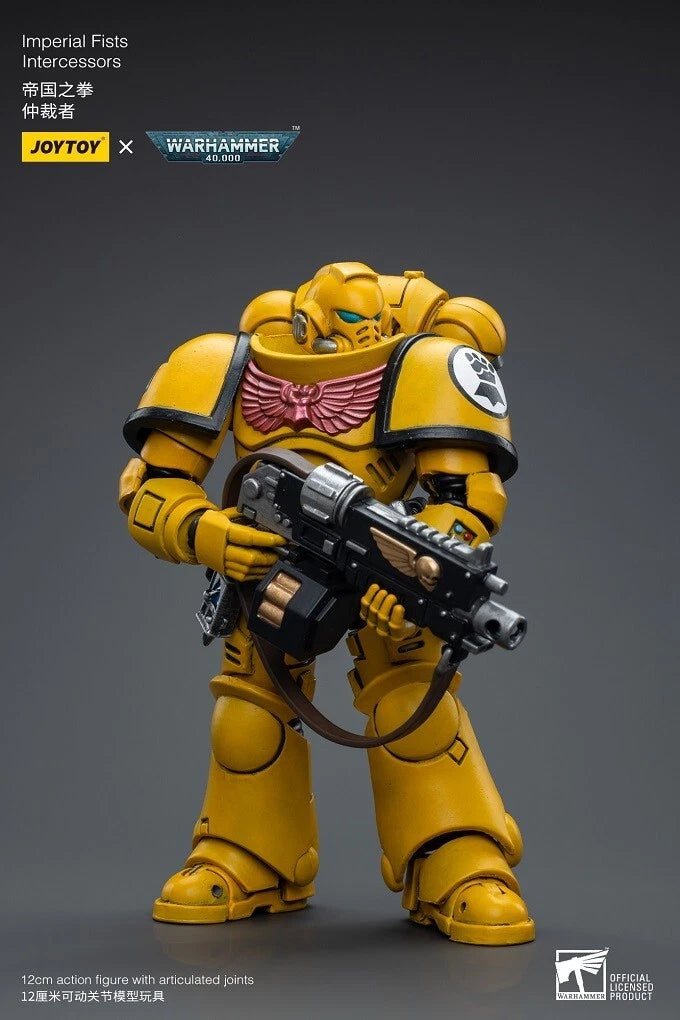 Warhammer 40K JoyToy Imperial Fists Intercessor 1/18 Scale Action Figure