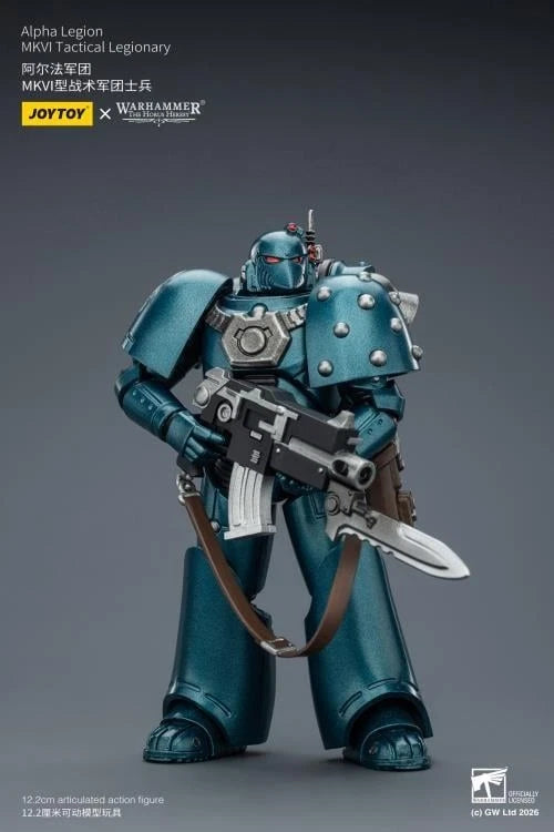 Warhammer 40k Joytoy Alpha Legion Legionary Horus Heresy MkVI 30k 1 18 UK