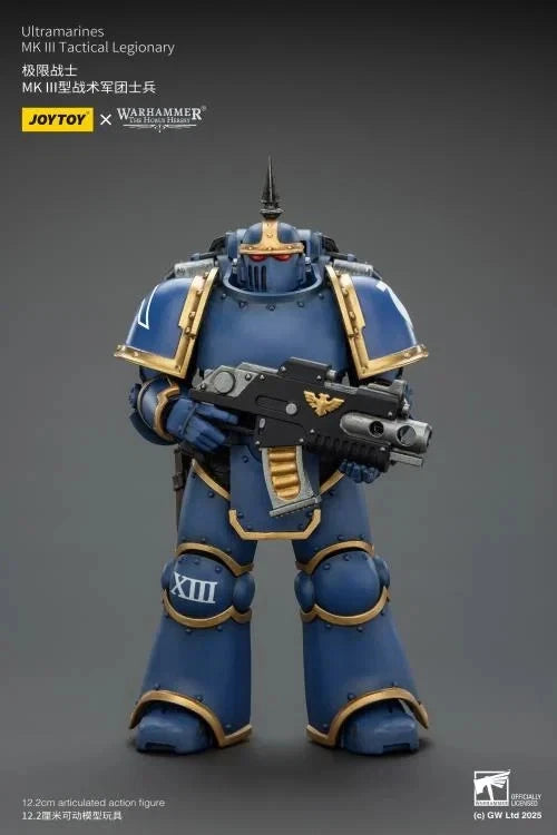 JoyToy Ultramarines MKIII Tactical Legionary – Warhammer: The Horus Heresy 1/18 Scale Figure