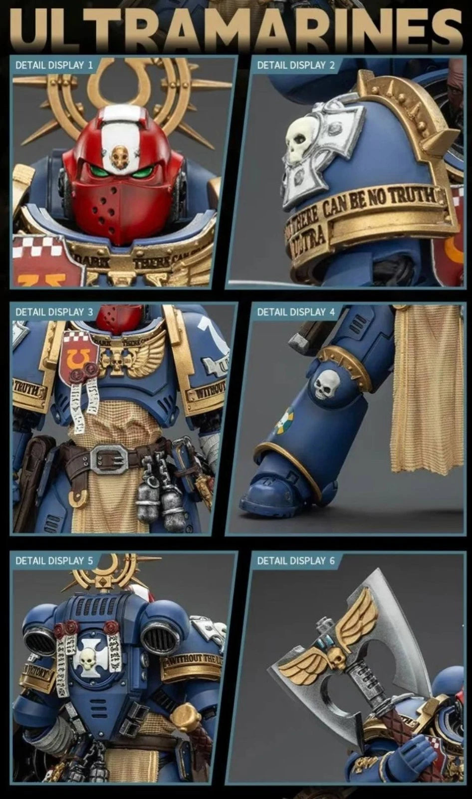 Warhammer 40K JoyToy Ultramarines Metaurus Secret Level 1/18 Scale Action Figure