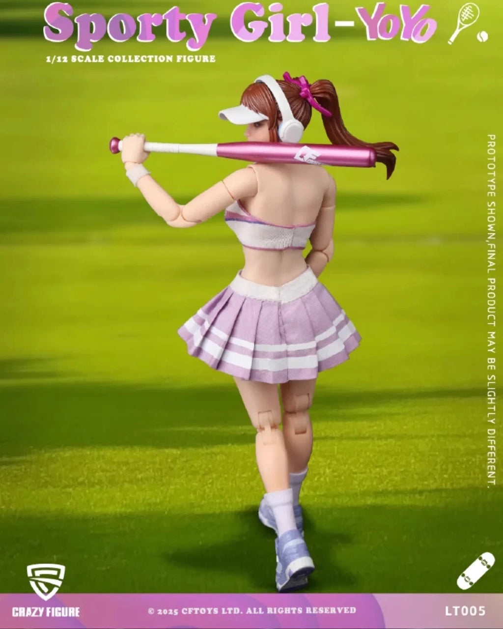 CFtoys Crazy Figure Sporty Girl Yoyo 1/12 Scale Action Figure UK