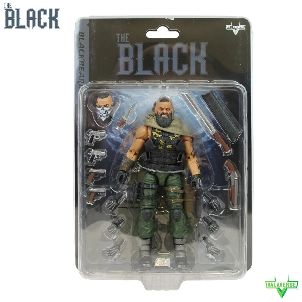 Valaverse Action Force The Black series Blackbeard GI Joe 1/12 Action Figure