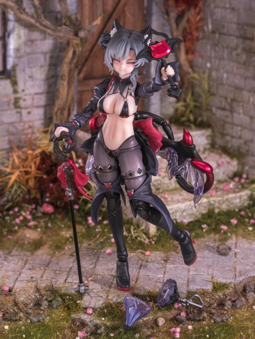 Hoshikawa Cat (black hair version) Ciyuanjuxiang Trainee Witch 1/12 figure