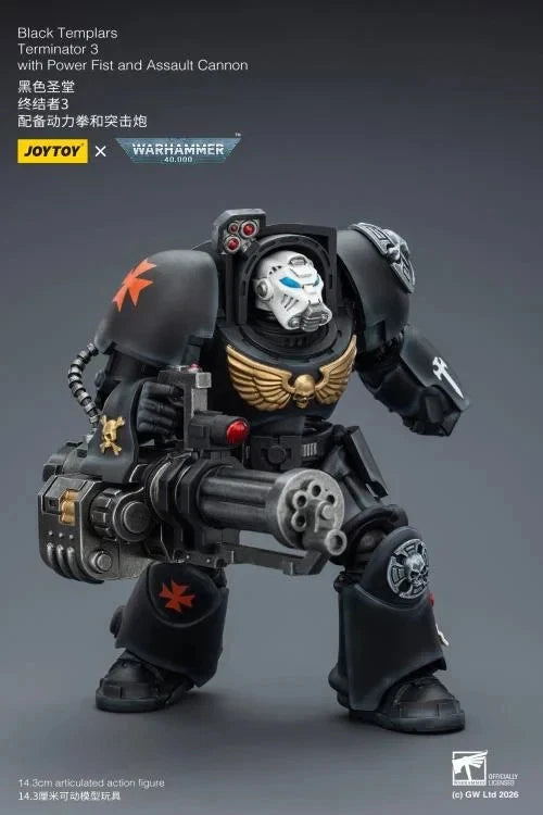 Warhammer 40k Joytoy Black Templars Terminators X 3 1/18 action  figure UK