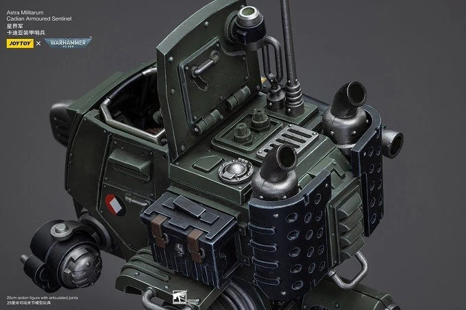 JoyToy Warhammer 40K Astra Militarum Cadian Armoured Sentinel 1/18 Scale Action Figure