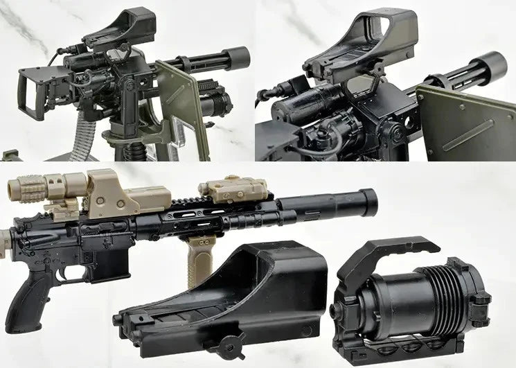 Tomytec Little Armory M134 Minigun defensive config 1 12 kit action figure UK