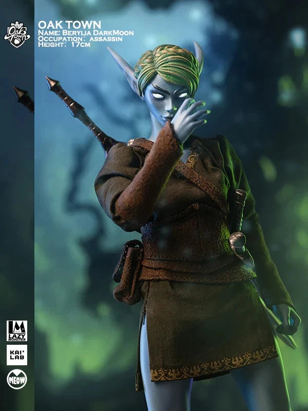 Lazy Monster Studio Oak Town Berylia Darkmoon Assassin 1/12 Scale Action Figure