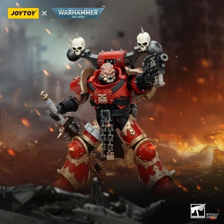 JoyToy World Eaters Eviscerator – Warhammer 40,000 1/18 Scale Figure
