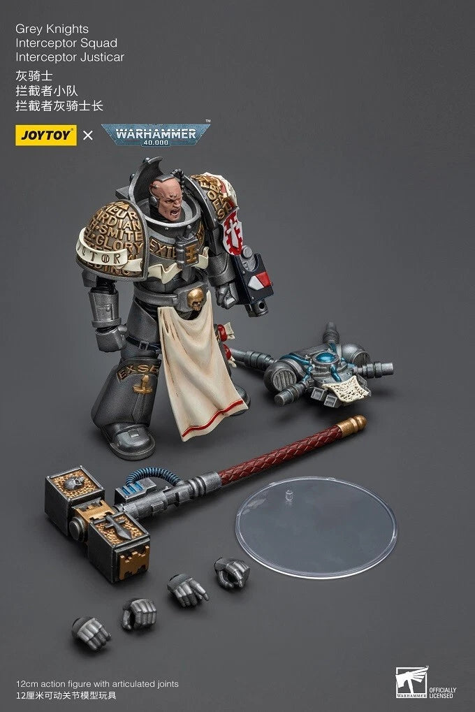 JoyToy Grey Knights Justicar – Warhammer 40,000 1/18 Scale Figure