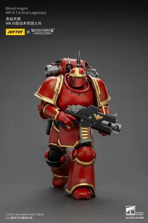 JoyToy Blood Angels MKIII Tactical Legionary – Warhammer: The Horus Heresy 1/18 Scale Figure